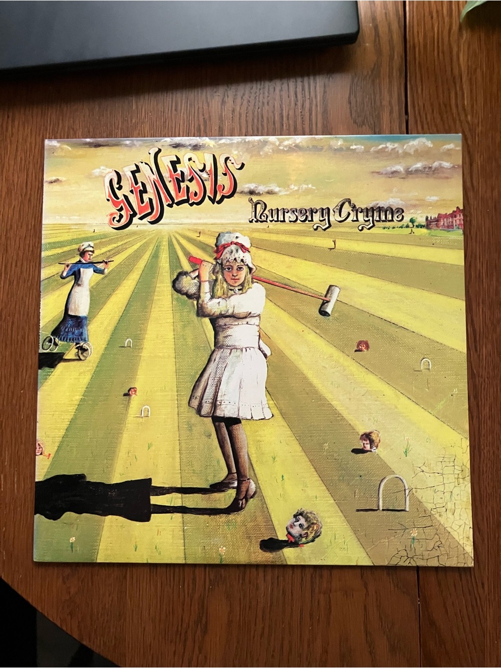 1982 Genesis “Nursery Cryme” (Reissue 1971) #80030-1-B Atlantic Records Vinyl